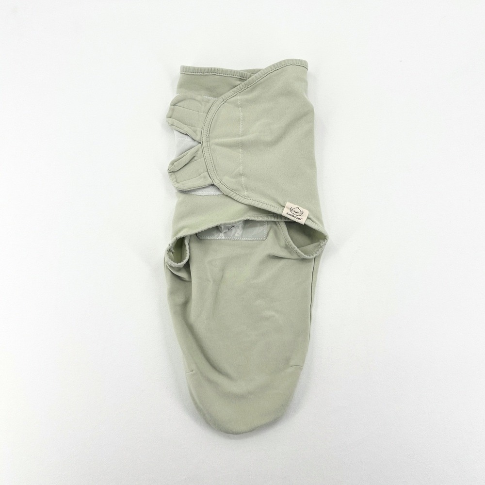 KeaBabies Soothe Swaddle Wrap Sage Green Organic Cotton 0-3M OS